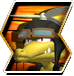 Kopter's character selection icon from Donkey Kong Barrel Blast.