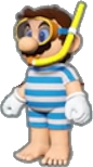 Mario's Swimwear icon in Mario Kart Live: Home Circuit