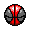 Black/Red ball