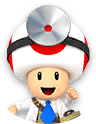 Icon of Dr. Toad from Dr. Mario World