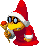 Sprite of a Red Magikoopa from Mario & Luigi: Superstar Saga + Bowser's Minions