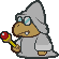 White Magikoopa (grounded)