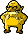 The Wario Gold Statue from Wario World