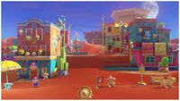 Tostarena Town in Super Mario Odyssey.