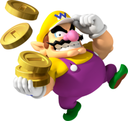 Mario Party 8 artwork: Wario