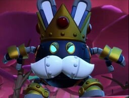 Mecha King Bob-omb in Mario + Rabbids Sparks of Hope