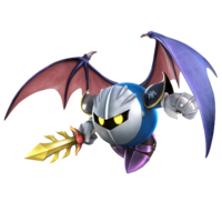 Artwork of Meta Knight from Super Smash Bros. for Nintendo 3DS / Wii U