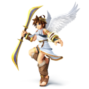 Pit's artwork from Super Smash Bros. for Nintendo 3DS / Wii U