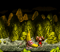 Very Gnawty defeated in Donkey Kong Country