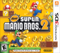 The front North American cover art for New Super Mario Bros. 2