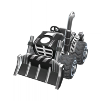 Black Dozer from Mario Kart Tour