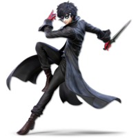 Joker's artwork for Super Smash Bros. Ultimate