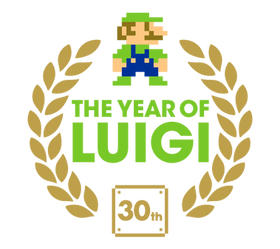 Year of Luigi logo.