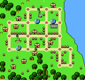 Map in the NES version.