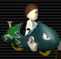 Bullet Bike from Mario Kart Wii