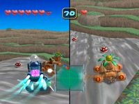 Battle competition in Super Duel Mode in Mario Party 5