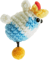 Light-Blue Poochy Pup in Poochy & Yoshi's Woolly World