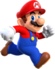 Artwork of Mario in Super Mario Run