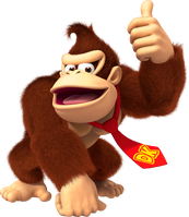 Artwork of Donkey Kong for Mario & Sonic at the Rio 2016 Olympic Games