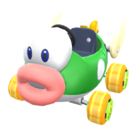 Green Cheep Charger from Mario Kart Tour