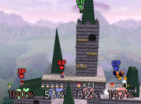 A Stock Match in Super Smash Bros.