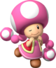 Artwork of Toadette in Mario Party 7 (also used in Mario Party DS, Mario Kart Wii and Mario Super Sluggers)