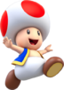 Artwork of Toad for Super Mario Run