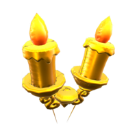 Gold Candlelight Flight from Mario Kart Tour