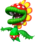 Petey Piranha from Mario Super Sluggers