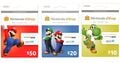 Old eShop Cards