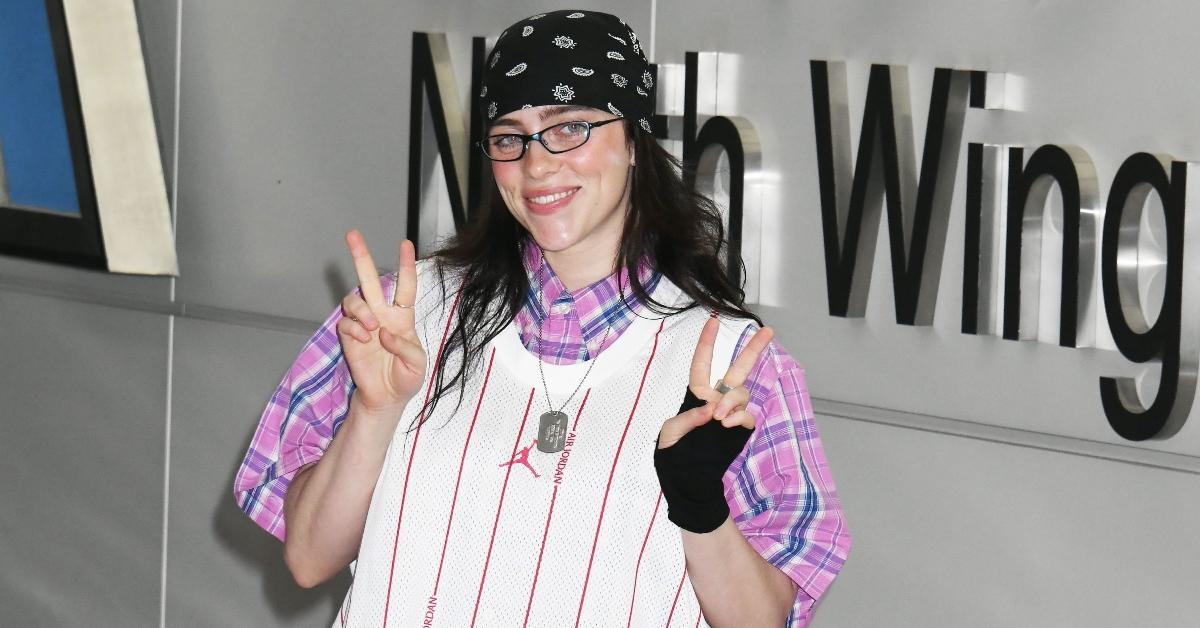 Billie Eilish is seen upon arrival at Narita International airport on June 19, 2024 in Narita, Japan. (Photo by Jun Sato/WireImage)