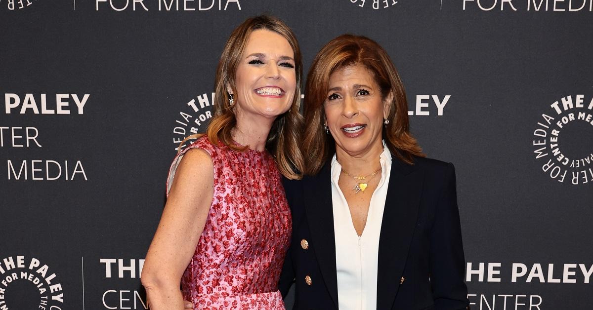 Savannah Guthrie and Hoda Kotb