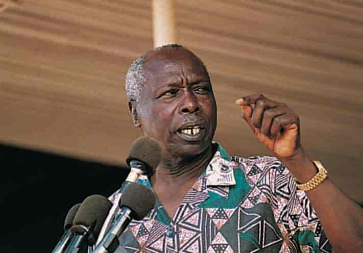 Kenya (Historie) (arap Moi taler)