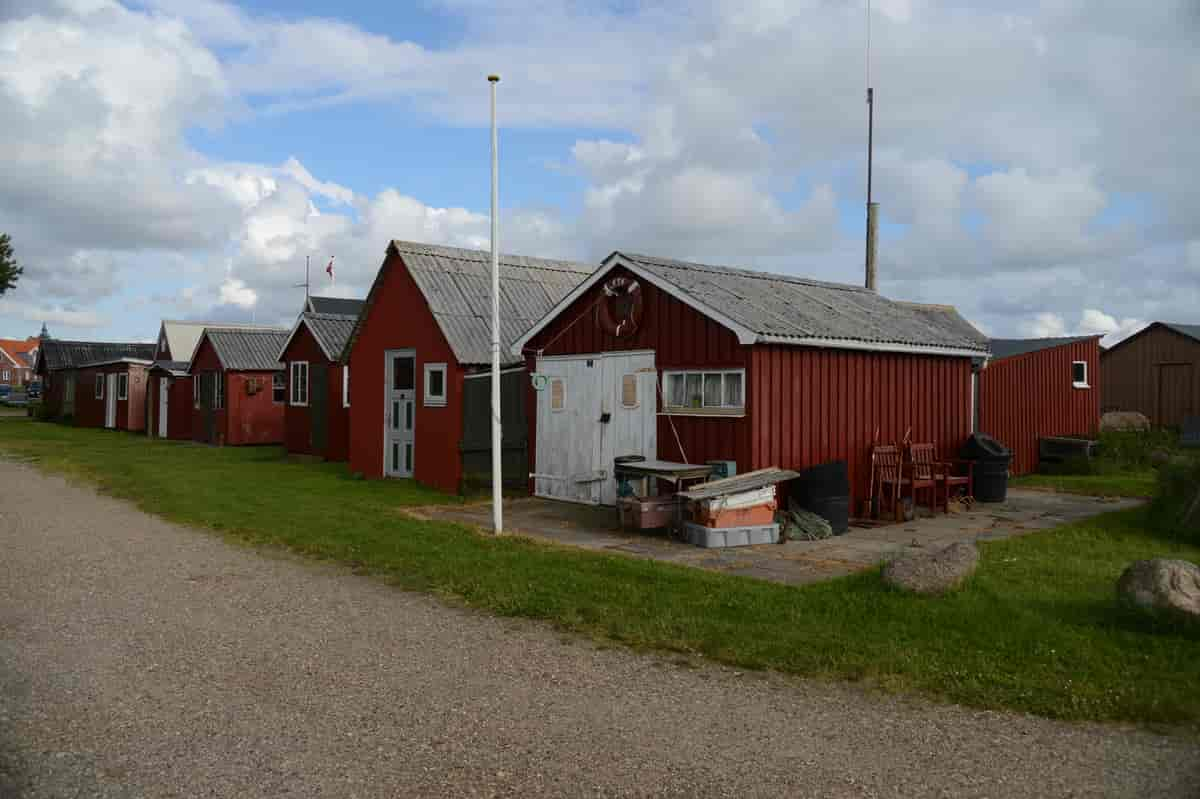 Fiskerhus ved Ringkøbing havn