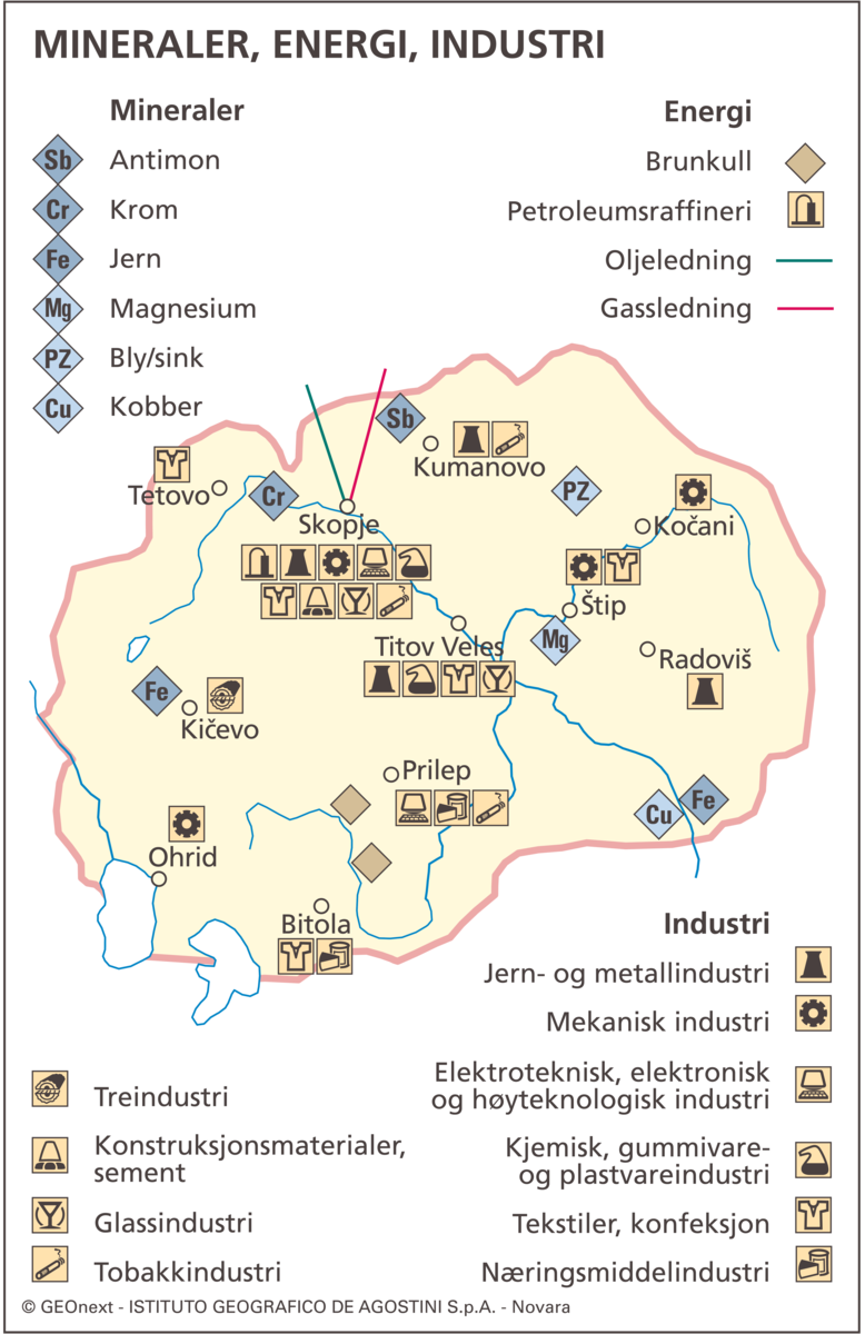 Makedonia (økon. aktivitet)