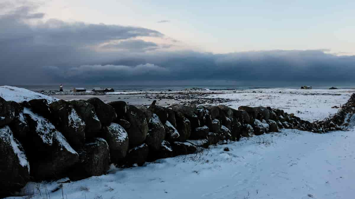 Vinter på Jæren