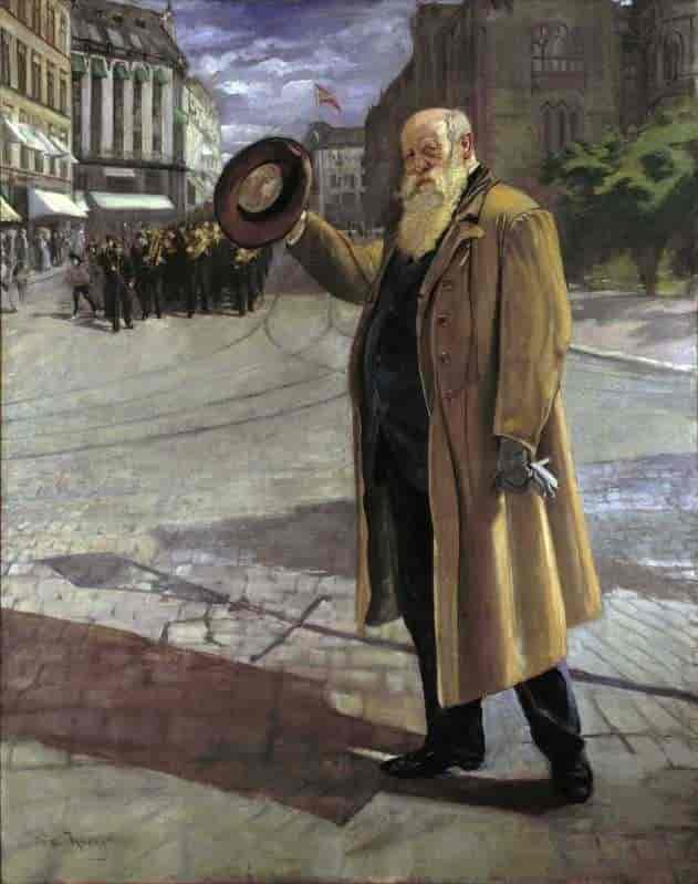 Portrett av Christian Krohg