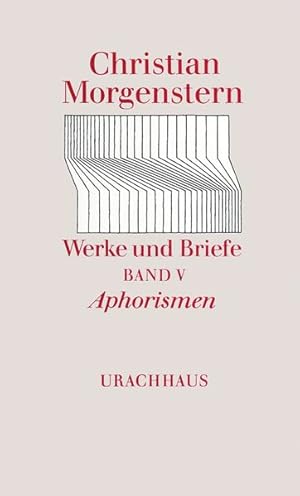 Bild des Verk�ufers f�r Werke und Briefe, 9 Bde., Bd.5, Aphorismen (Werke und Briefe. Stuttgarter Ausgabe. Kommentierte Ausgabe) zum Verkauf von Versandantiquariat Felix M�cke