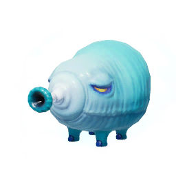 Icon for the Snowy Blowhog, from Pikmin 4's Piklopedia.