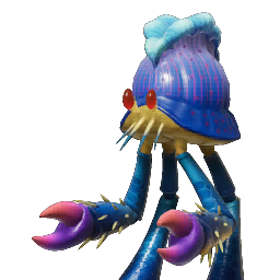 Icon for the Grubchucker, from Pikmin 4's Piklopedia.