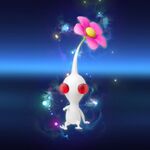 The White Pikmin spirit in Super Smash Bros. Ultimate, from the Collection.