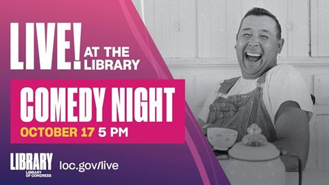 Celebrate Comedy Night During Live! At The Library in October