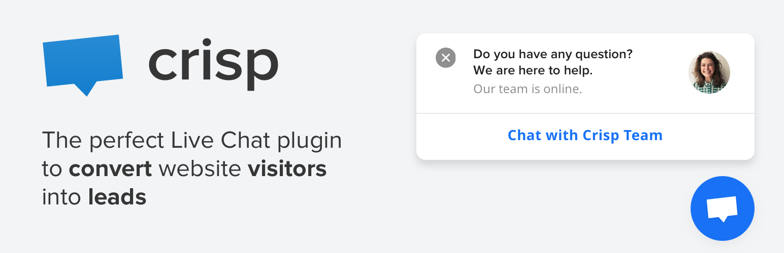 Crisp – Live Chat and Chatbot