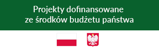 Baner Projektów Finansowanych z Budżetu Państwa 