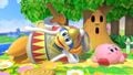 King Dedede's crouch in Ultimate.