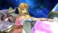 Zelda using Phantom Slash in Ultimate.