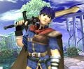 Ike wielding Ragnell in Brawl.