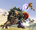 Giga Bowser in Brawl.