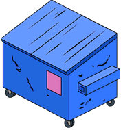 Tapped Out Dumpster Blue.png