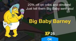 20% off on cribs and strollers! Just tell them Big Baby sent you!